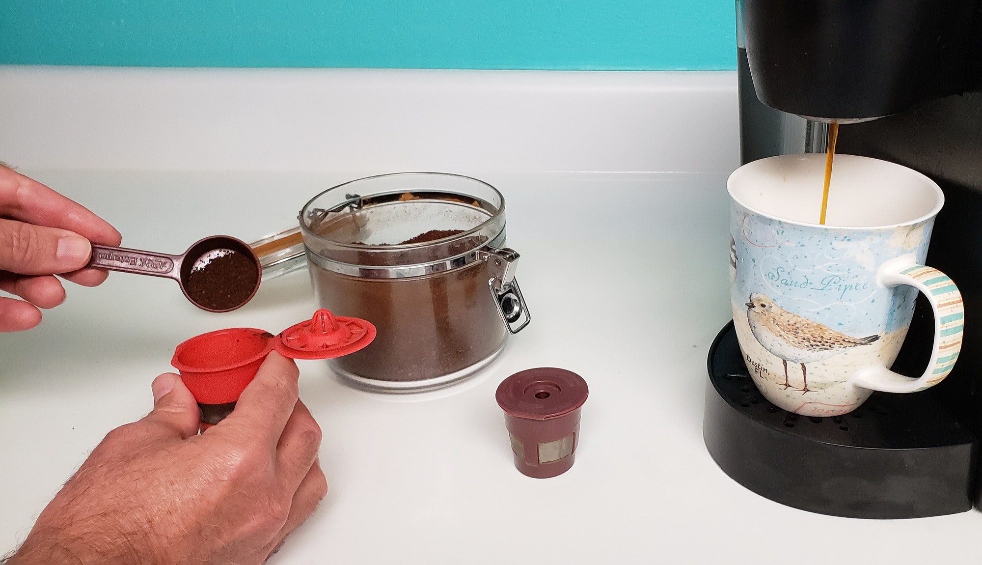 Coffee pods keep their freshness for a longer period of time