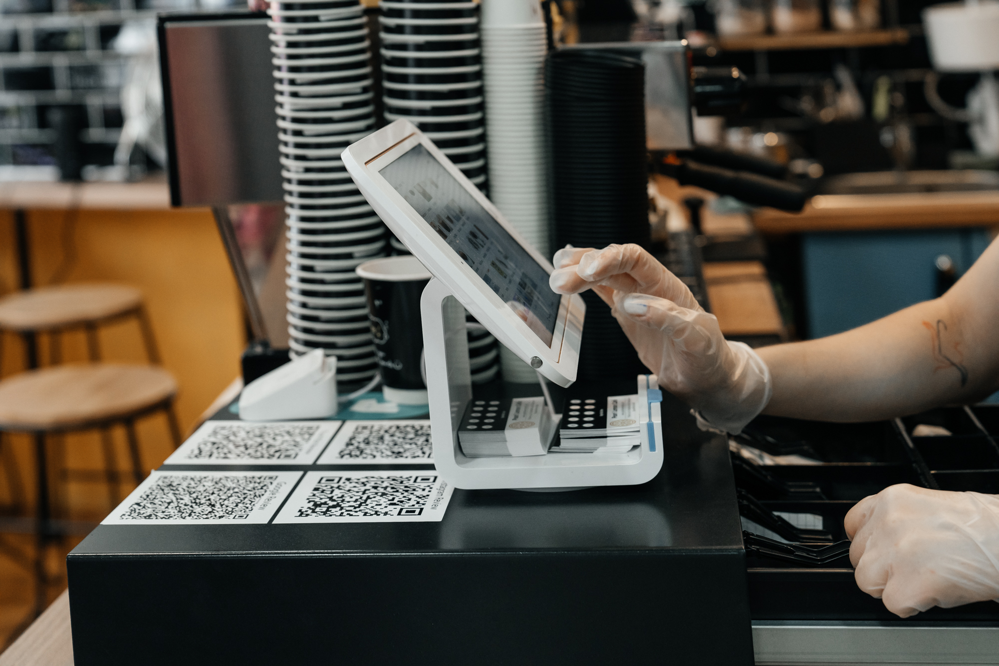 coffee counter