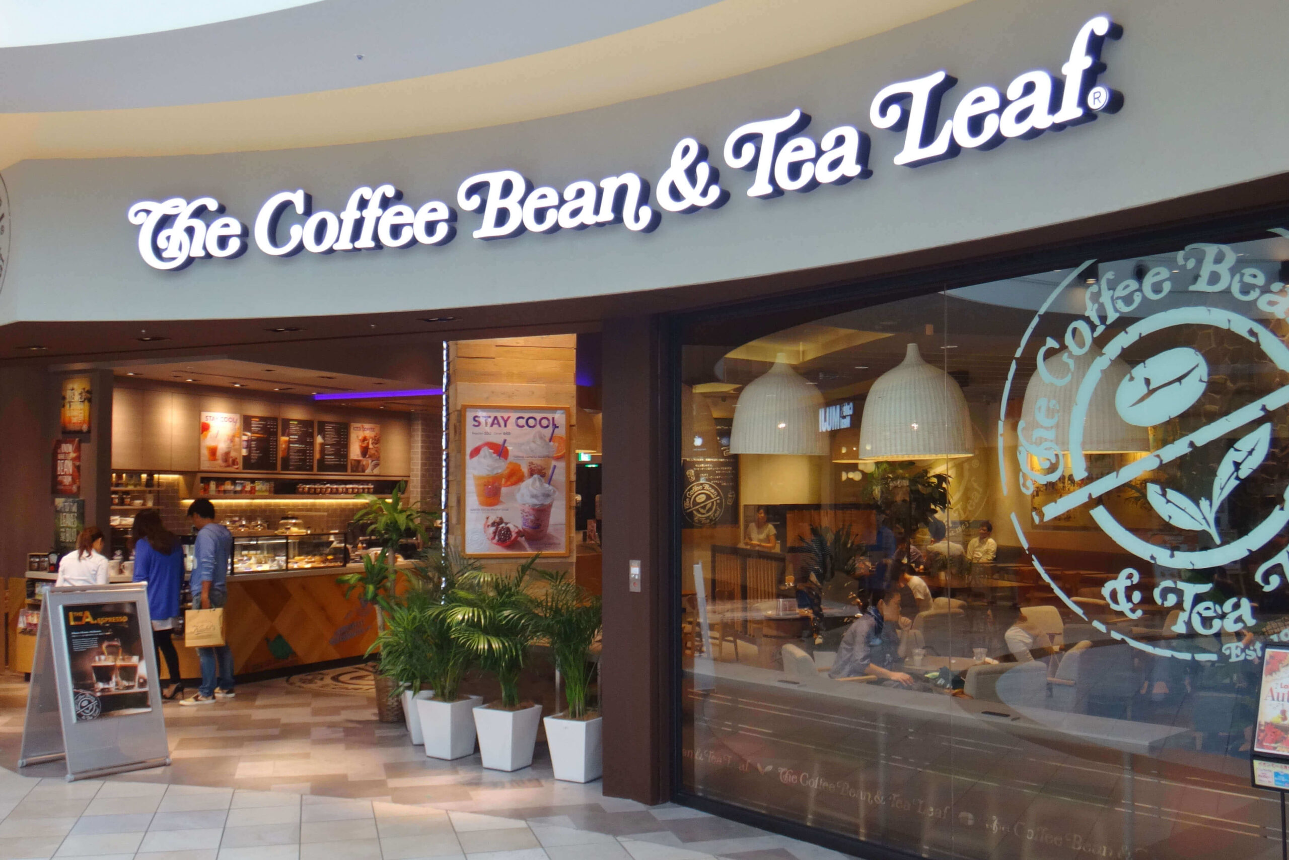the coffee bean and tea leaf franchise